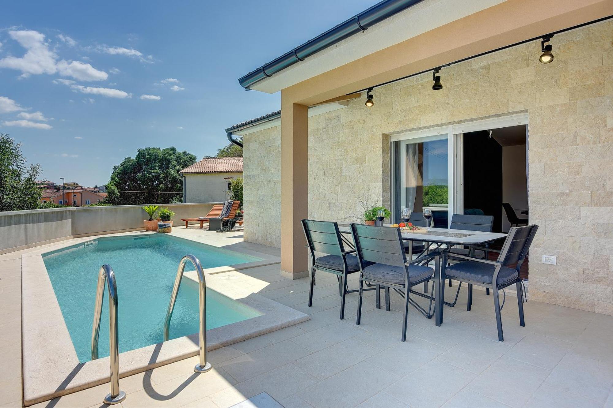 Vila Una With Private Pool Near Rovinj - Open 2022 Rovinjsko Selo Extérieur photo